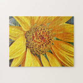 Blume Sonnenblumen Nahes Puzzle