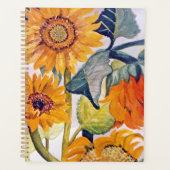 Blume Sonnenblumen Planer (Vorderseite)