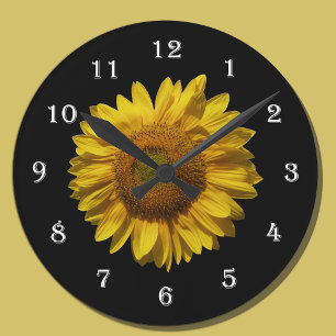 Blume Sonnenblumenmauer Uhr - Mammographie Sonnenb