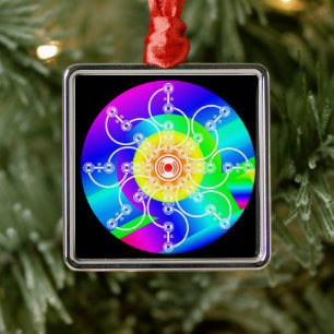 Blume Sonnenschein Ornament Aus Metall