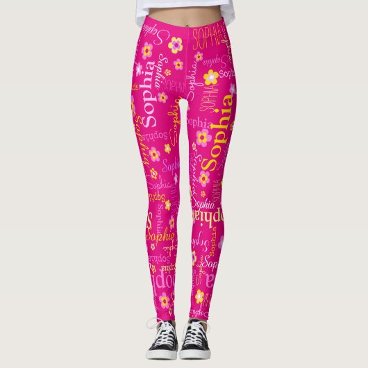 Blume Sophia Leggings (Vorderseite)