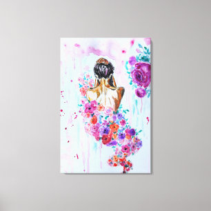 Blume Soul Canvas Print Leinwanddruck