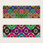 Blume Spaß ~ Lesezeichen / Größe 3" x 1" (Vorne & Hinten)