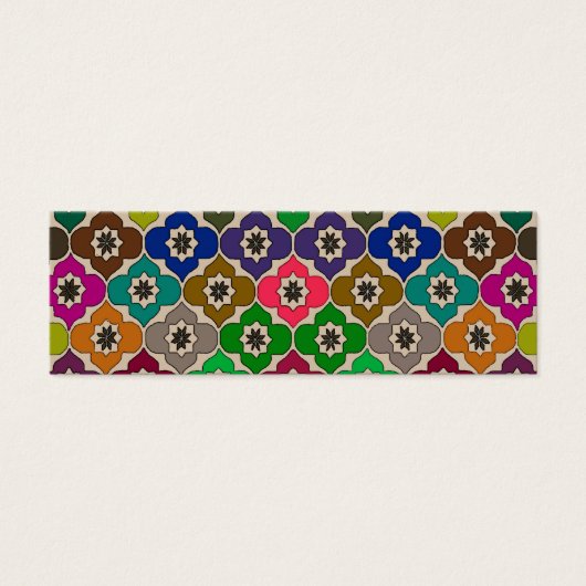 Blume Spaß ~ Lesezeichen / Größe 3" x 1" (Vorderseite)