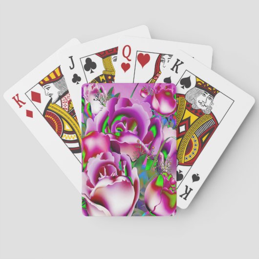 Blume Spielkarten (Rückseite)