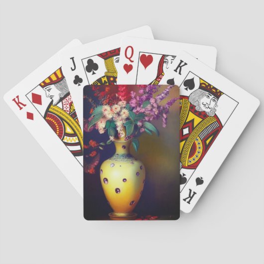 Blume Spielkarten (Rückseite)