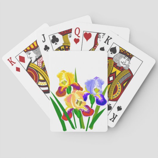 Blume Spielkarten (Rückseite)