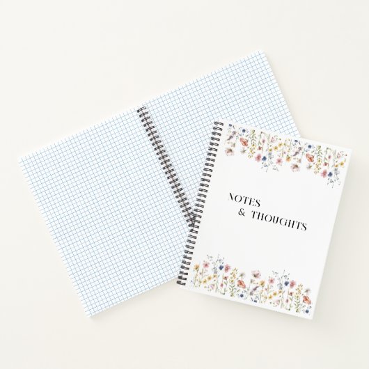 Blume Spiral Journal Notizblock (Innenseite)