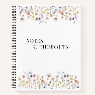 Blume Spiral Journal Notizblock