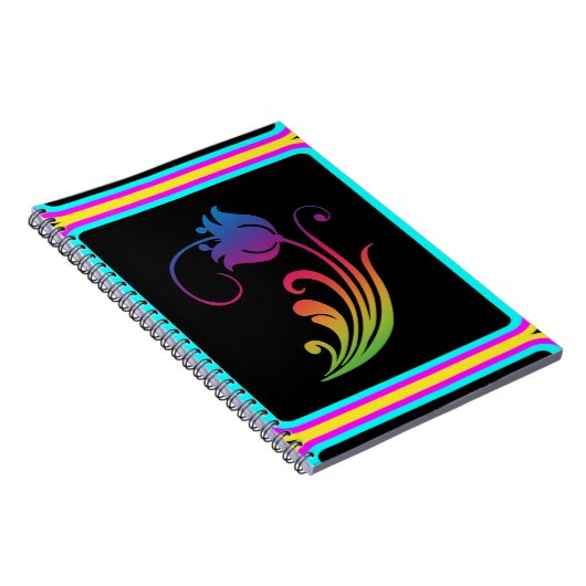 Blume Spiral Notebook Notizblock (Rechte Seite)