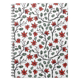 Blume Spiral-Notebooks für stilvolle Notiz-Taker Notizblock