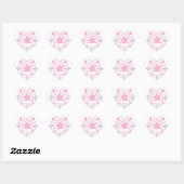 Blume Spirale: Vector Art: Heart Sticker (Blatt)