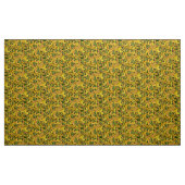 Blume Spiralen - Gelb Stoff (Yard (91,4 cm))
