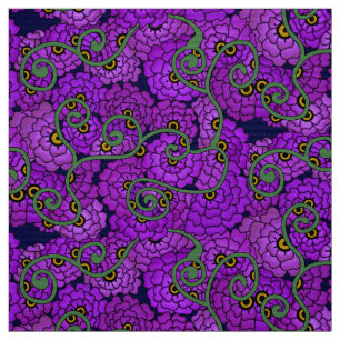 Blume Spiralen - Lila Stoff