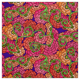 Blume Spirals - Warm Stoff