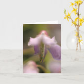 Blume Spirit Blank Grußkarte Karte (Gelbe Blume)