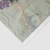 Blume & Spitzen, dunkles Shabby Chic, Schmetterlin Seidenpapier (Ausschnitt)