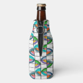 Blume-Splitter Flaschenkühler (Flasche Rückseite)