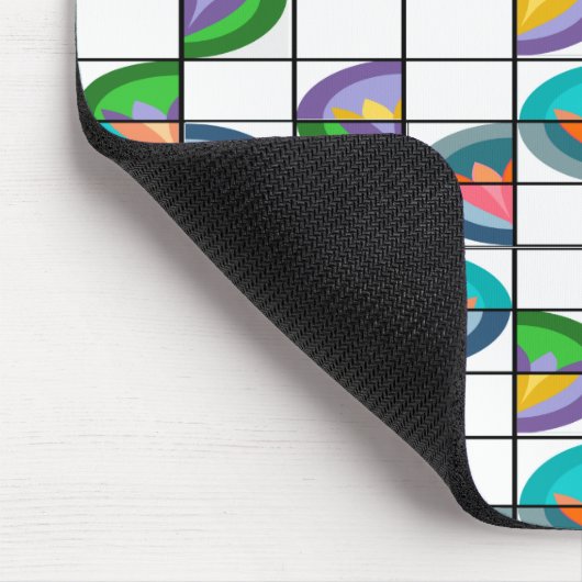 Blume-Splitter Mousepad (Ecke)