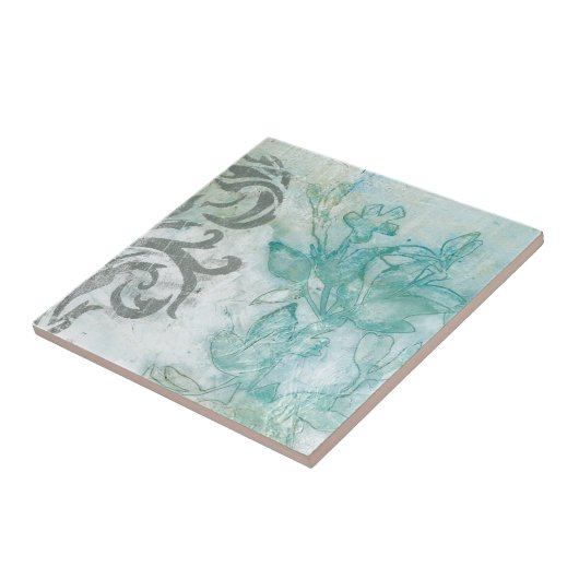 Blume Spray II Fliese (Seite)