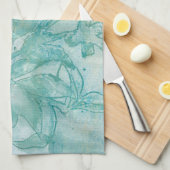 Blume Spray II Handtuch (Viertel Falte)