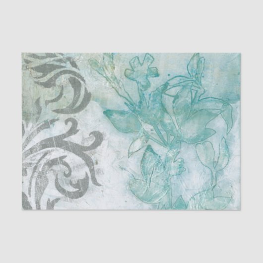 Blume Spray II Seidenpapier (Vorderseite)