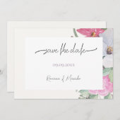 Blume Spring Garden Save The Date (Vorne/Hinten)