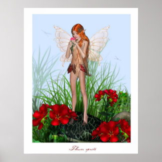 Blume-Sprite Poster