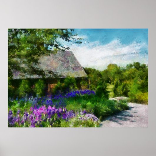 Blume - Stadtplatz Poster (Vorne)