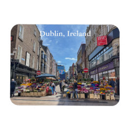 Blume Stand in Thomas Street, Dublin, Irland Magnet
