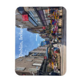 Blume Stand in Thomas Street, Dublin, Irland Magnet (Vertikal)