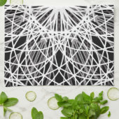 Blume Star Geschirrtuch (Gefaltet)