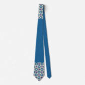 Blume Star Pattern Krawatte (Vorderseite)