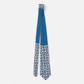 Blume Star Pattern Krawatte (Rückseite)