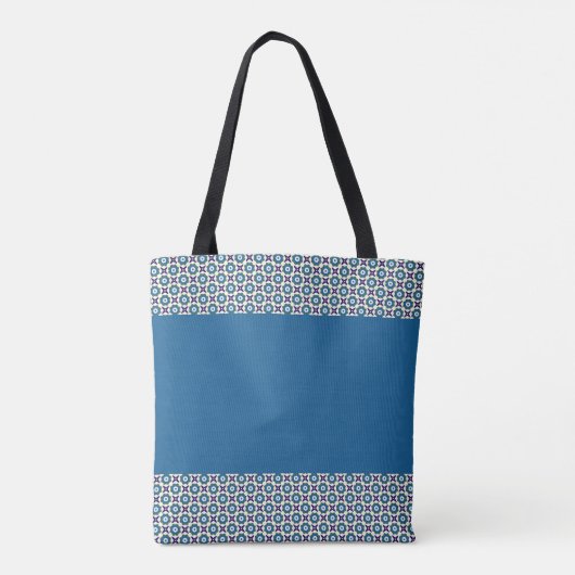 Blume Star Pattern Tasche (Rückseite)