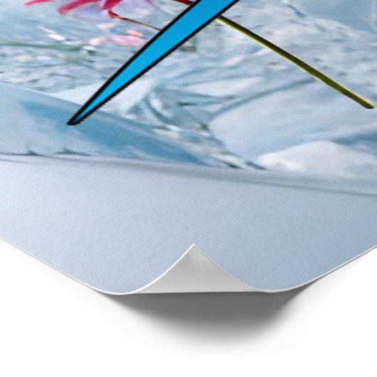 Blume Star Poster (Ecke)