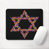 Blume Star von David Mousepad (Mit Mouse)