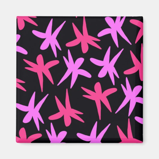 Blume Stars Magnet (Vorne)