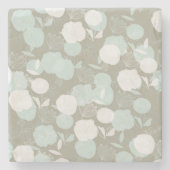 Blume Steinuntersetzer (Vorderseite)