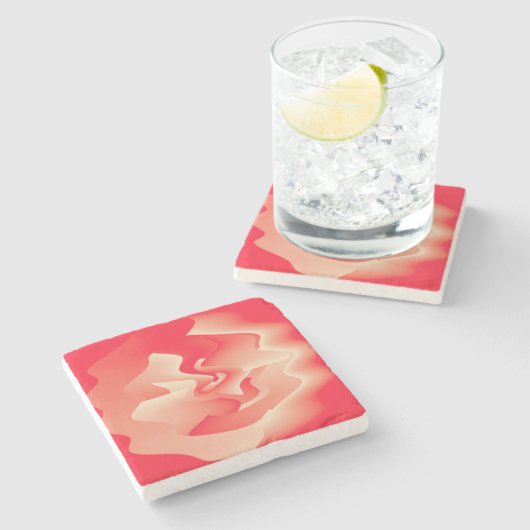 Blume Steinuntersetzer (Seitenansicht)