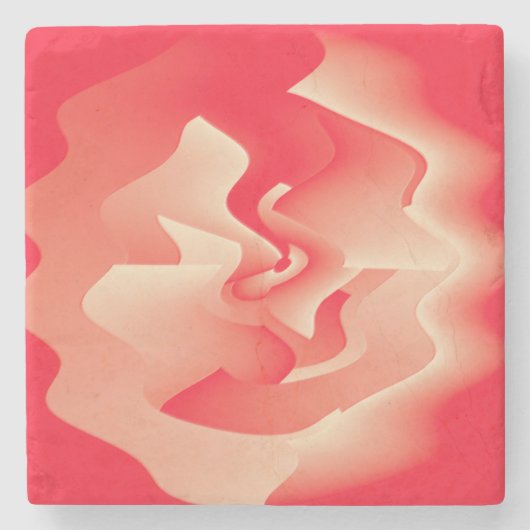 Blume Steinuntersetzer (Vorderseite)