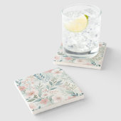 Blume Steinuntersetzer (Seitenansicht)