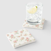 Blume Steinuntersetzer (Seitenansicht)