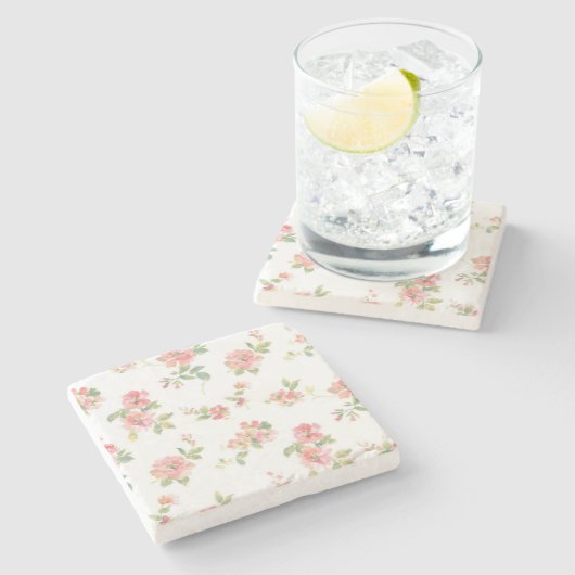 Blume Steinuntersetzer (Seitenansicht)