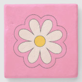 Blume Steinuntersetzer (Vorderseite)