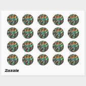 Blume Stickers Sunset Emerald (Blatt)