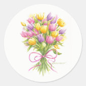 Blume Stickers Tulip Bouquet (Vorderseite)