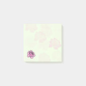 Blume Sticky Notes Post-it Klebezettel (Vorderseite)
