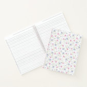 Blume-Stil SpiralNotebook Notizblock (Innenseite)