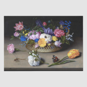 Blume Still Life Bosschaert Niederländische Malere Seidenpapier